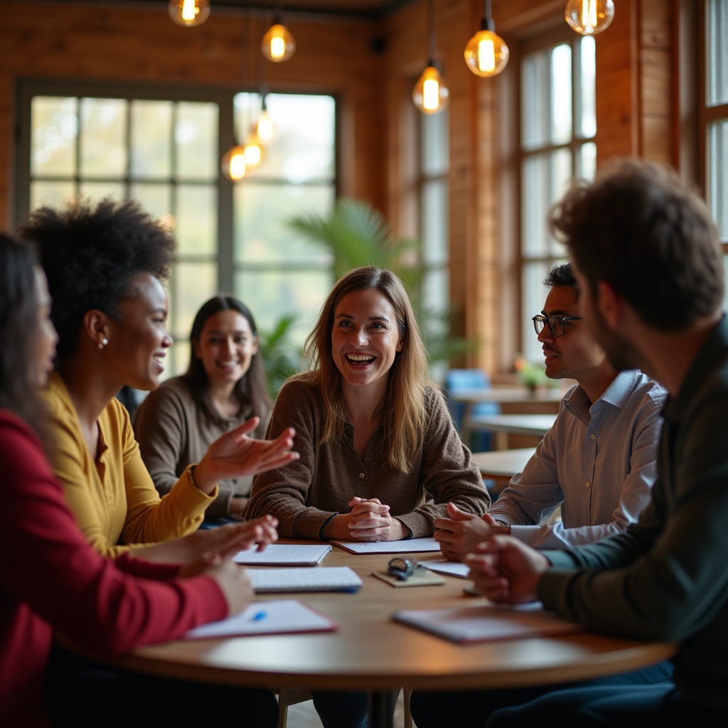 Participantes diversos en taller de inteligencia emocional